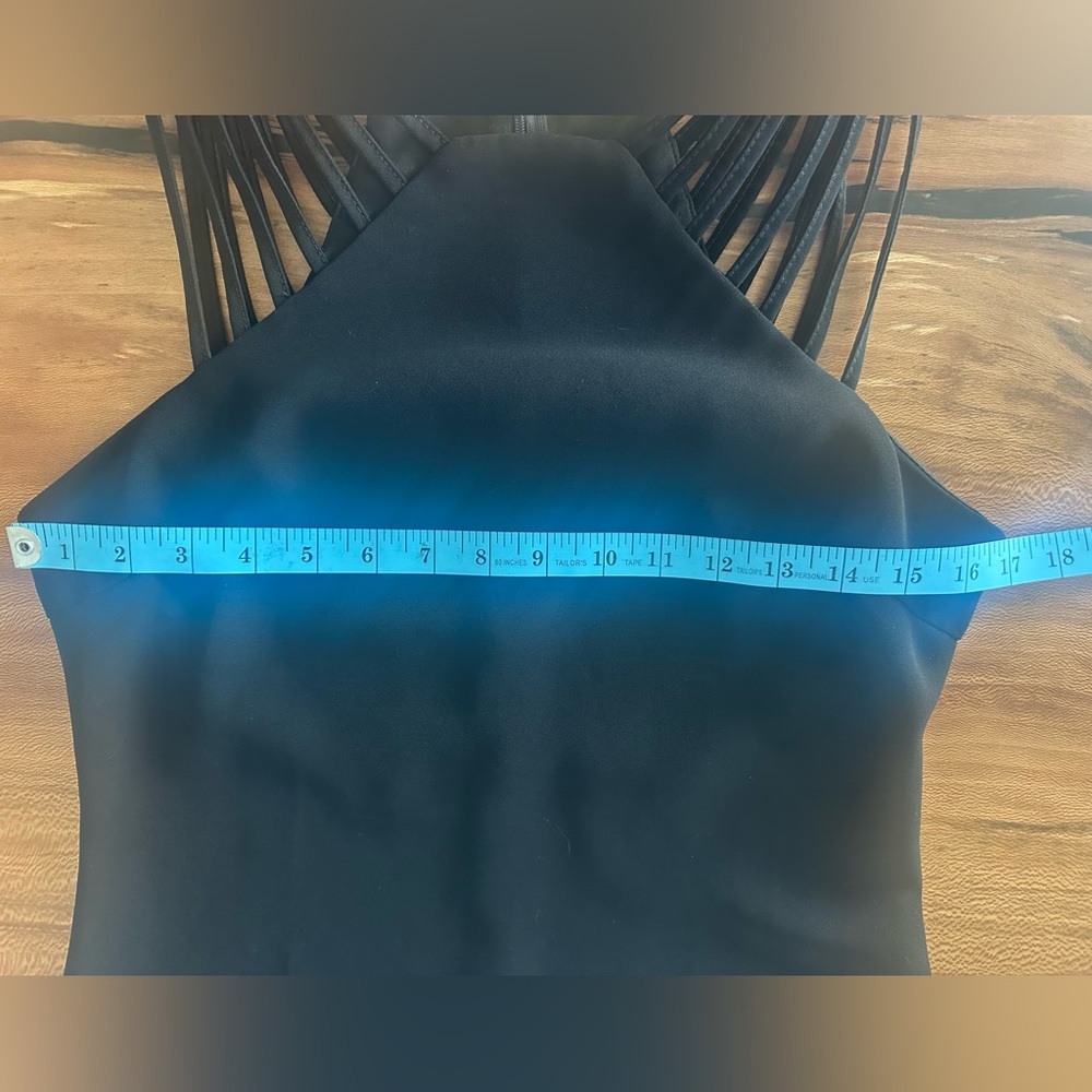 Mini Black Sheath Dress - Picture 4 of 9